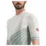Castelli Speed Strada Kort Ermet Trøye Refurbished, Ivory / defender green
