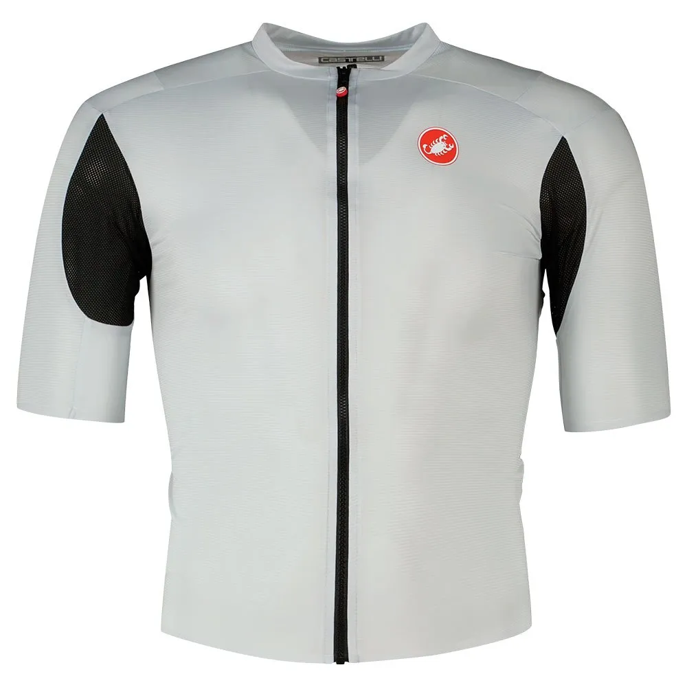 Castelli Superleggera 2 Kort Ermet Trøye, Silver, 3XL