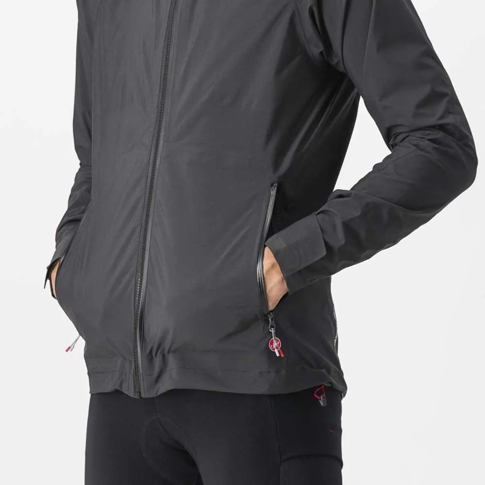 Castelli Trail Goretex Jakke, Dark gray