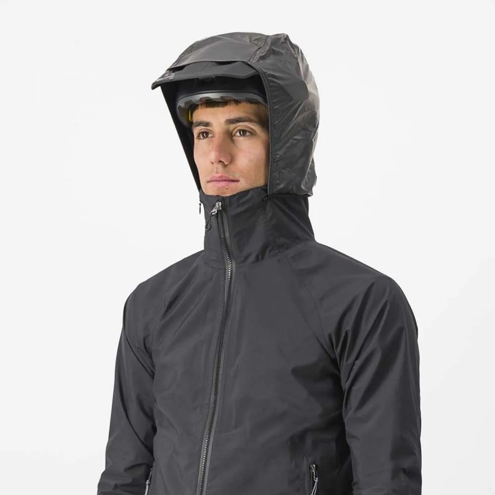 Castelli Trail Goretex Jakke, Dark gray
