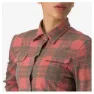 Castelli Unlimitd Flannel Skjorte Med Lange Ermer, Mineral red / tarmac, S