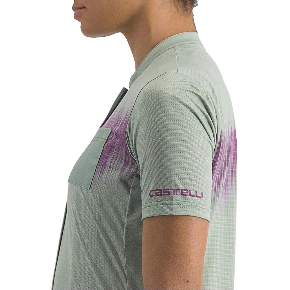 Castelli Unlimited Sentiero 2 Kort Ermet Trøye, Defender green, S