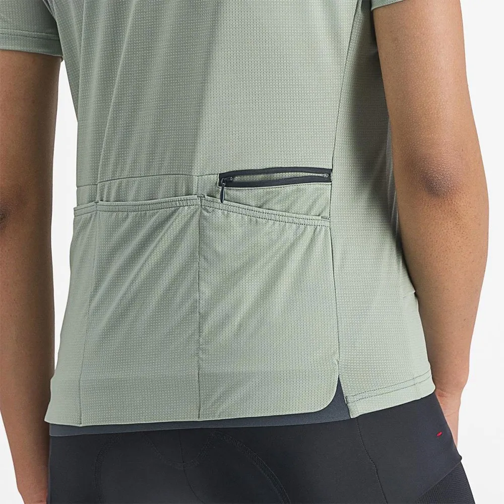 Castelli Unlimited Sentiero 2 Kort Ermet Trøye, Defender green, S