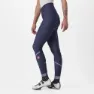 Castelli Velocissima Lange Bukser Uten Stropper, Belgian blue / silver reflex
