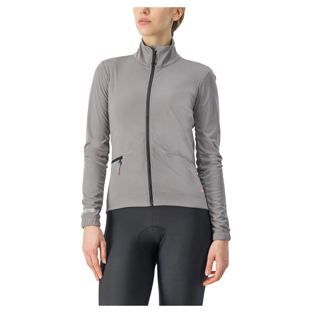 Castelli Vento Trail Jakke, Nickel gray