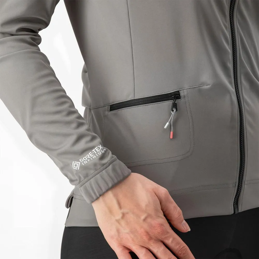 Castelli Vento Trail Jakke, Nickel gray