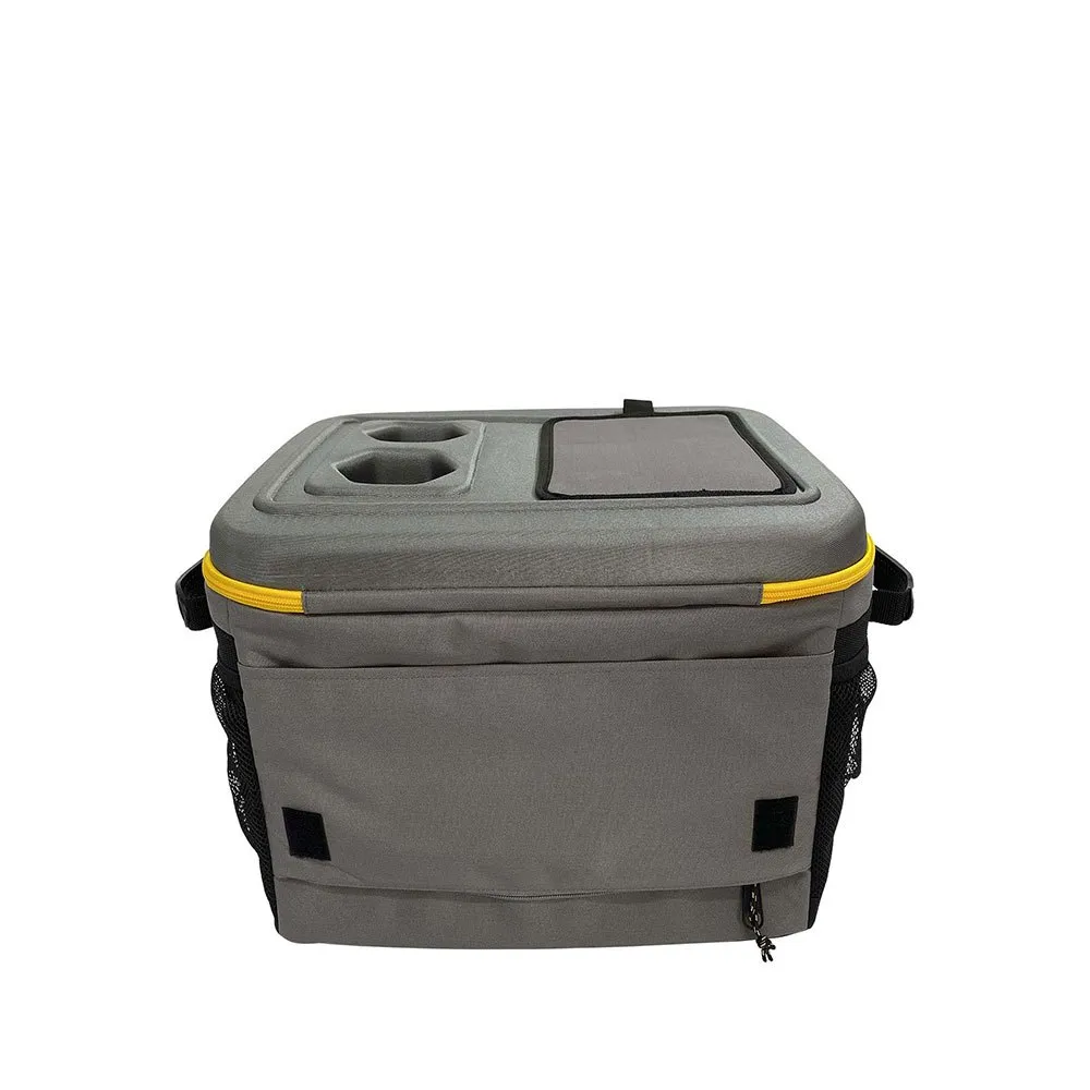 CAT Termobag Til Koppholder 39l, Grey / yellow, One Size