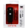 CatEye Ampp100+viz150 Sykkellyktesett, Black, One Size