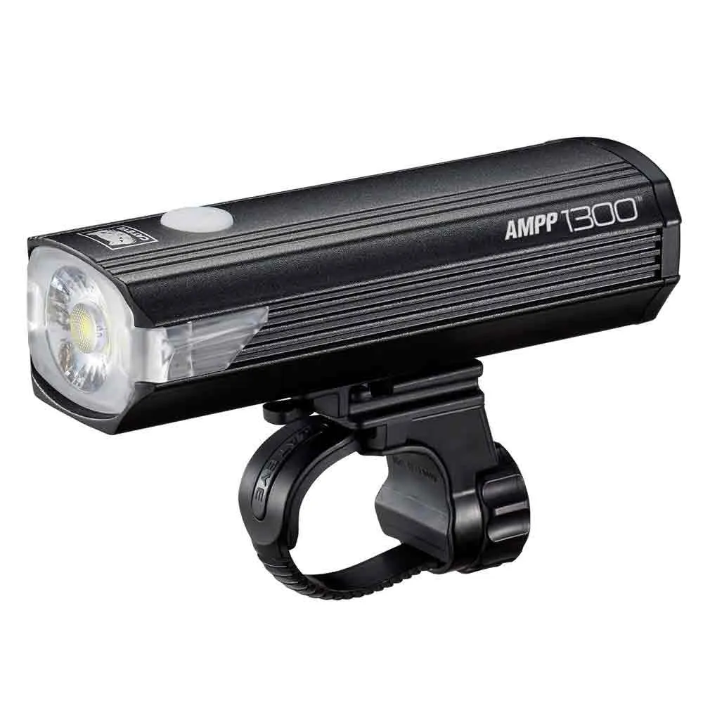 CatEye Ampp1300 Frontlys, Black, 1300 Lysstyrker