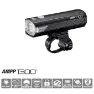 CatEye Ampp1300 Frontlys, Black, 1300 Lysstyrker