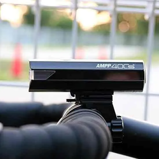CatEye Ampp400s + Viz150 Sykkellyktesett, Black, 400/150 Lysstyrker