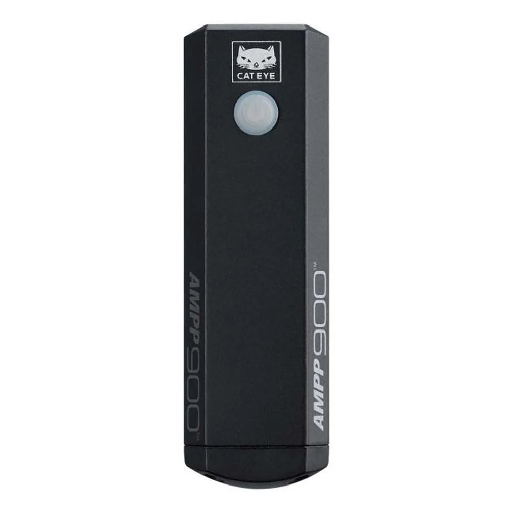 CatEye Ampp900 Frontlys, Black, 900 Lysstyrker