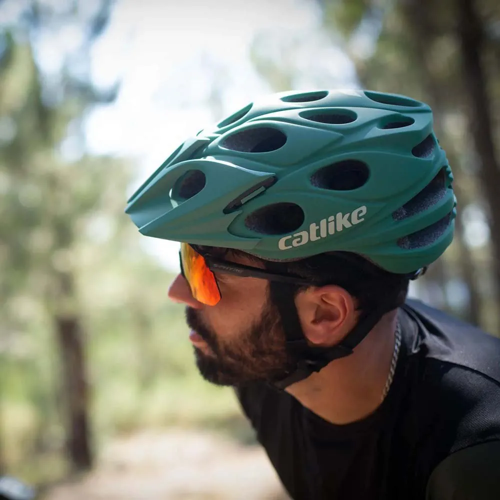 Catlike Leaf Frosty Spruce Mtb-hjelm