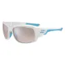Cebe Northshore Speilbriller, Matt white / shiny blue, Amber Sensor Silver Mirror/CAT2
