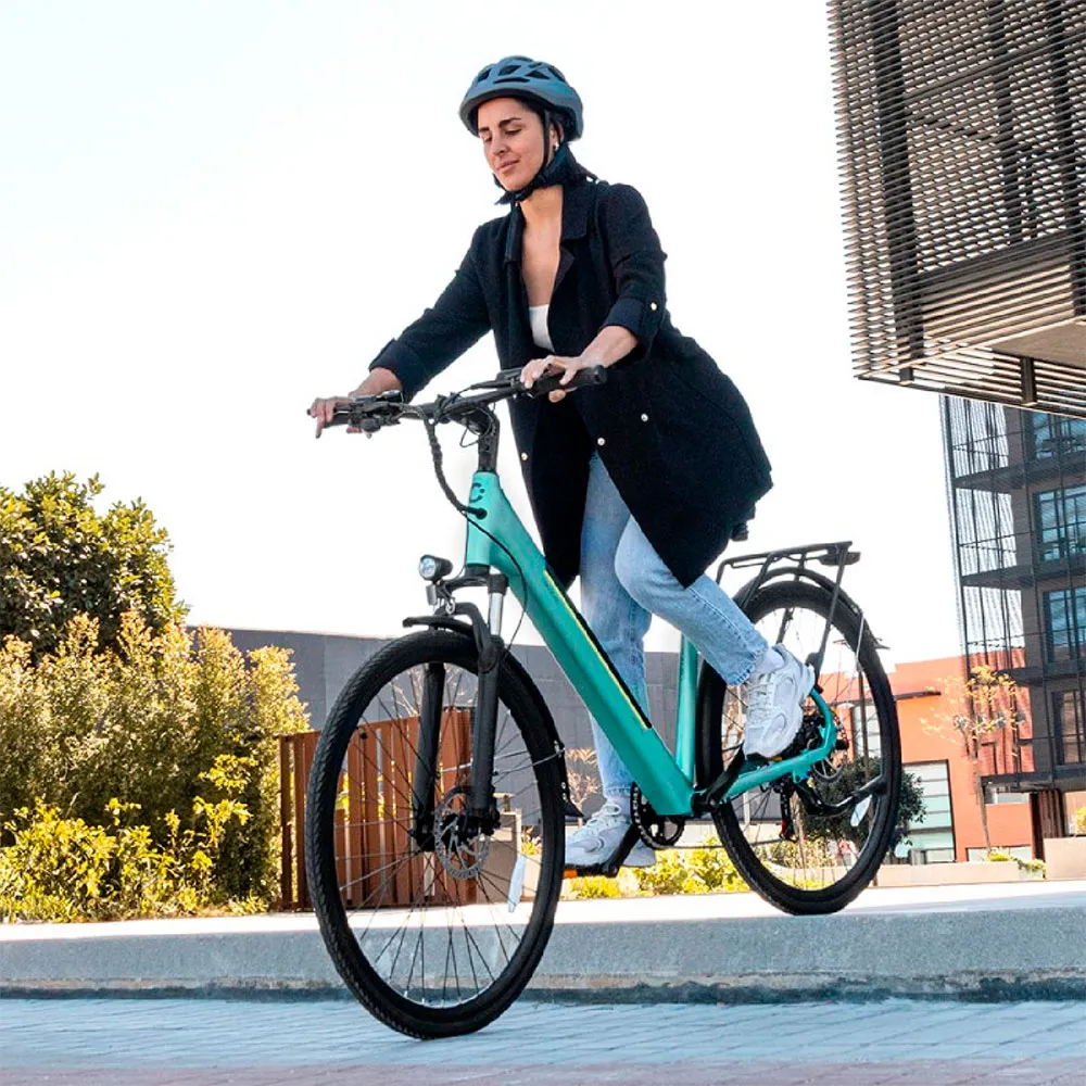 Cecotec Urban 28´´ Elektrisk Sykkel, Blue, M, 460Wh, Elsykkel