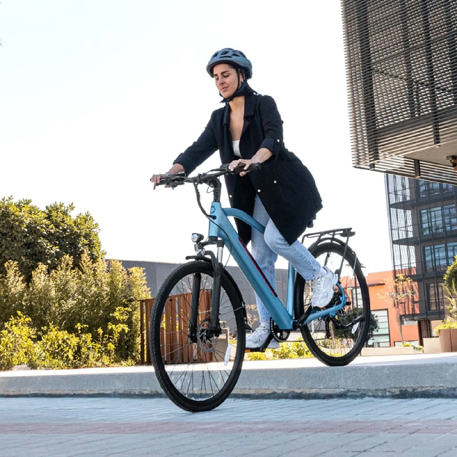 Cecotec Urban Pro 28´´ Elektrisk Sykkel, Blue, One Size, Elsykkel