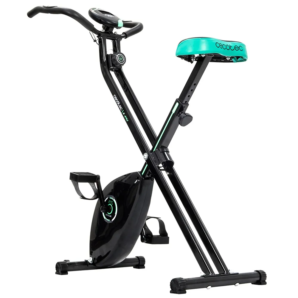 Cecotec X-bike Treningssykkel, Black / green, One Size