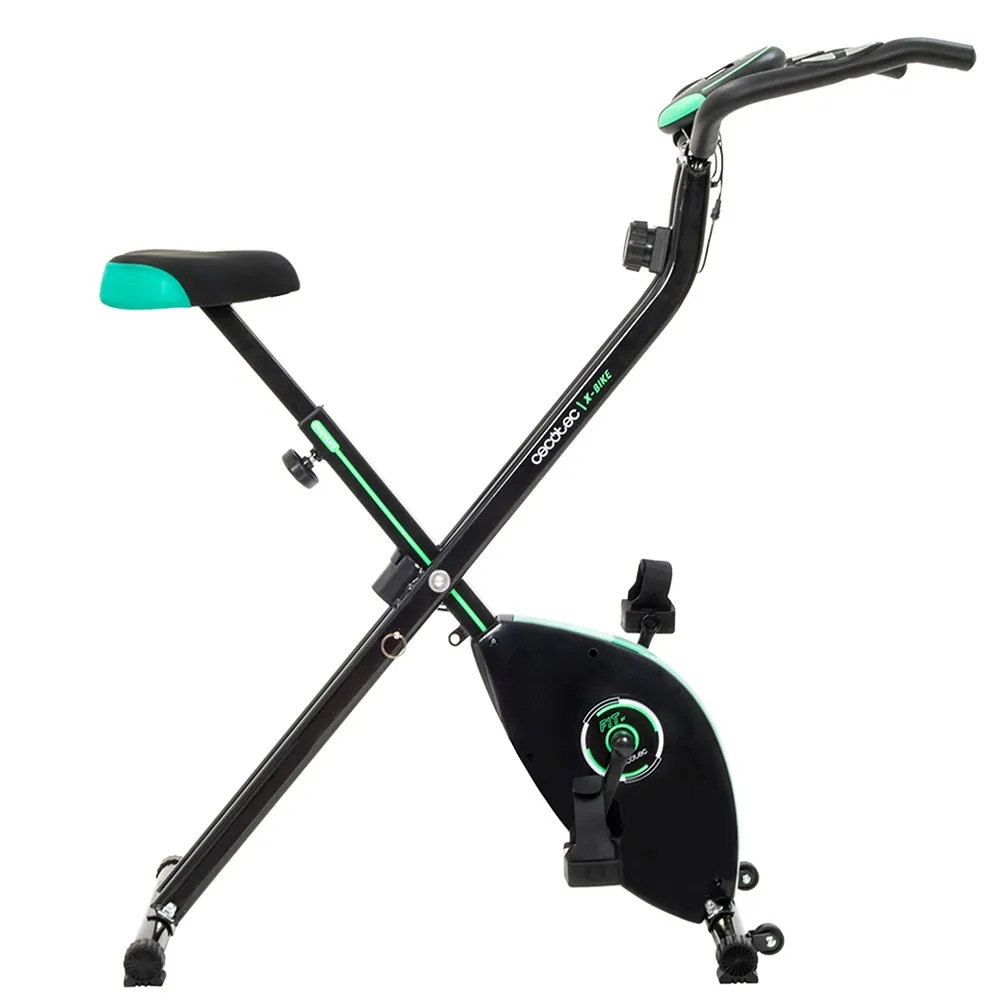 Cecotec X-bike Treningssykkel, Black / green, One Size