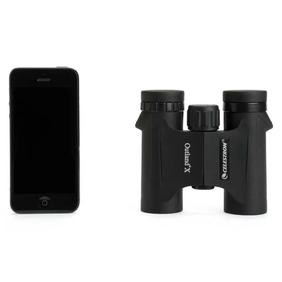 Celestron Outland X 8x25 Black Kikkerter, Black, One Size