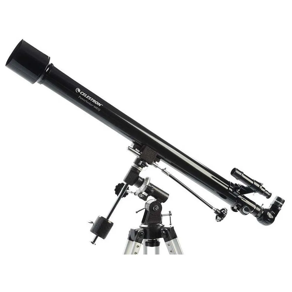 Celestron Powerseeker 60 Eq Teleskop, Black, One Size