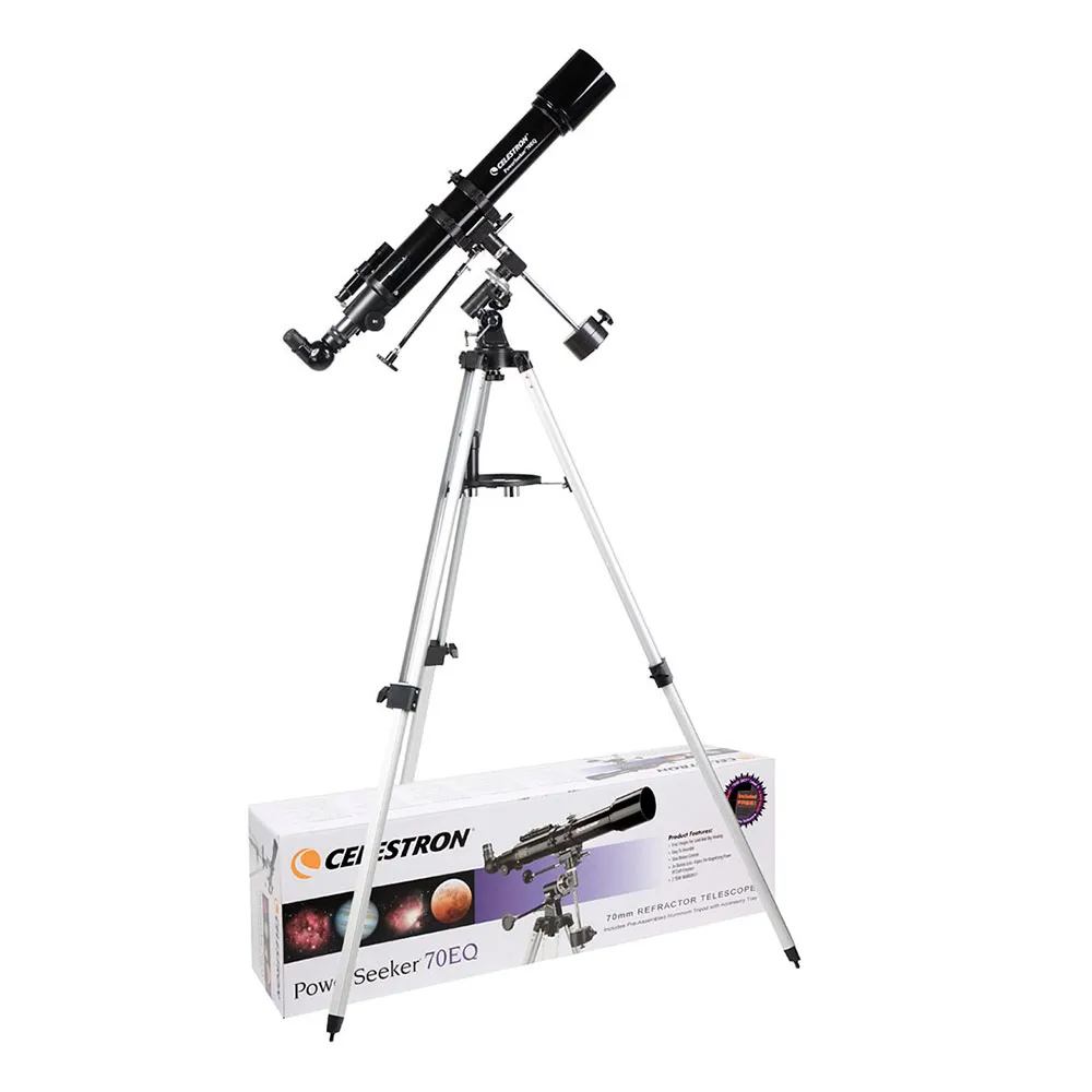 Celestron Powerseeker 70eq Teleskop, Black, One Size