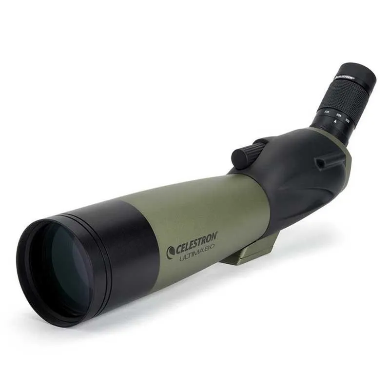 Celestron Spotting Scope Ultima 80 45º Teleskop, Black, One Size Celestron Spotting Scope Ultima 80 45º Teleskop, Black, One Size