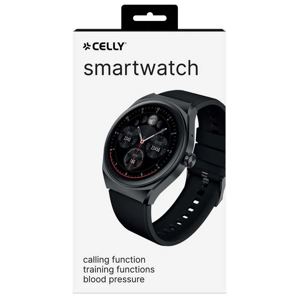 Celly Halo Smartklokke, Black