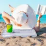 Celly Poolpillow Wp-høyttaler + Oppblåsbar unisex, White, One Size