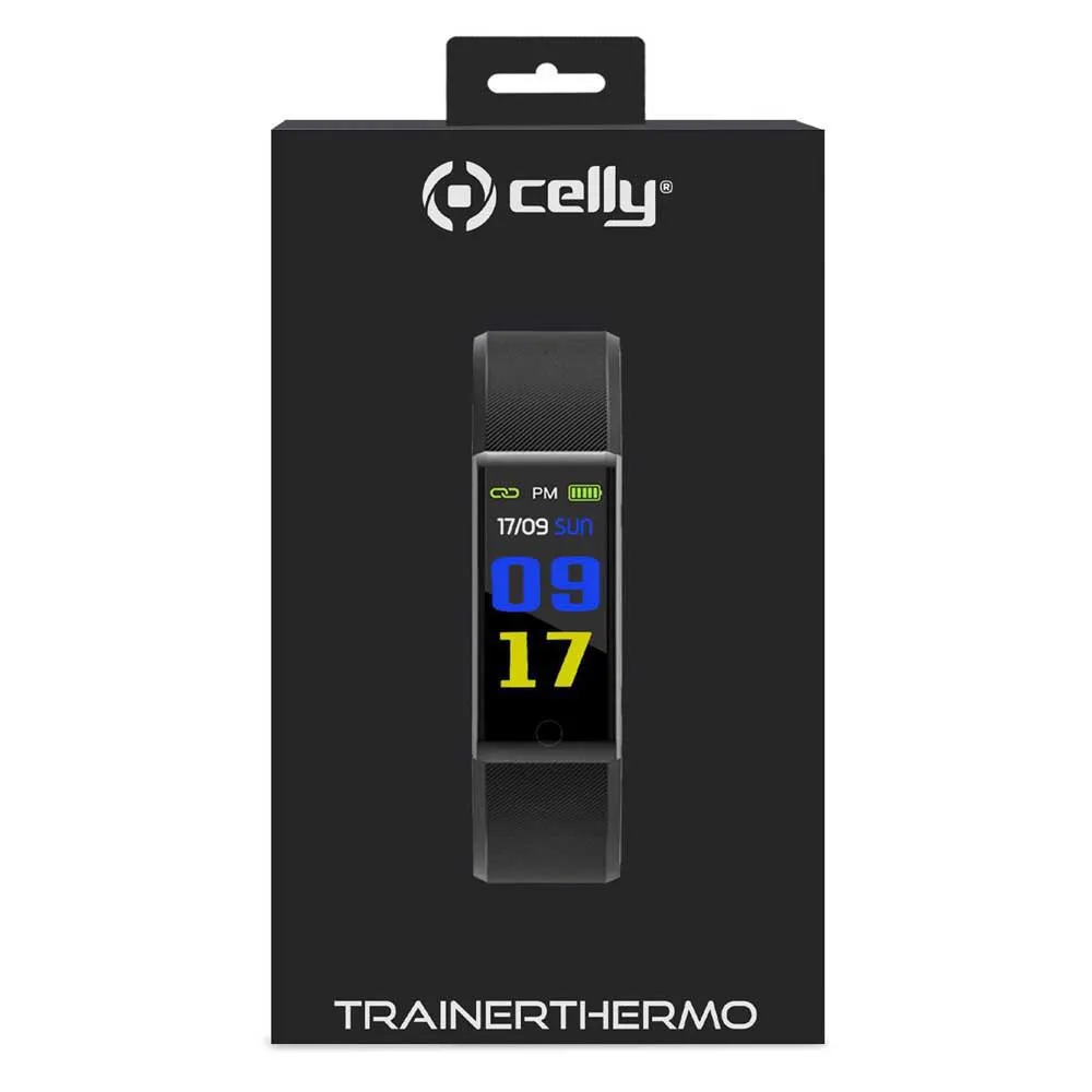 Celly Thermo Aktivitetsarmbånd, Black Celly Thermo Aktivitetsarmbånd, Black