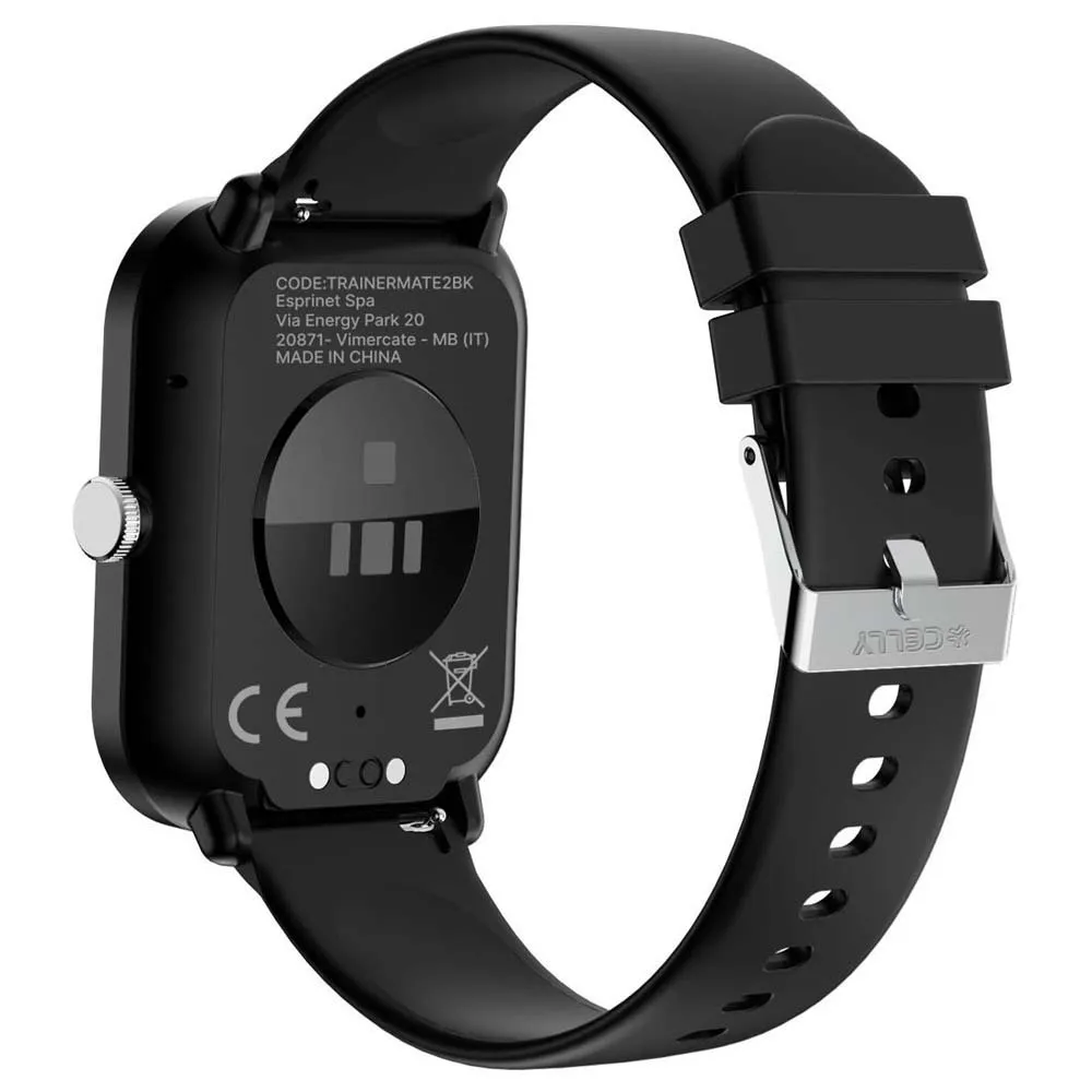 Celly Trainer Mate 2 Smartklokke, Black