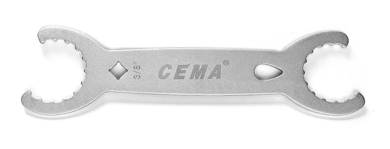 Cema Avdrager Til Cema kranklager, Silver, 3/8" Cema Avdrager Til Cema kranklager, Silver, 3/8"