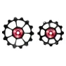 Cema Axs 12s 14t Ceramic Trinsehjulsett For Sykkel, Black / red, 24mm, 77mm