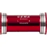 Cema Bb86-bb92 Interlock Ceramic Shimano Kranklagerkopper, Red, 86.5/92mm