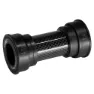 Cema Bb86-bb92 Plastic Cups Ceramic Shimano Kranklagerkopper, Black, 86.5-89.5/92mm