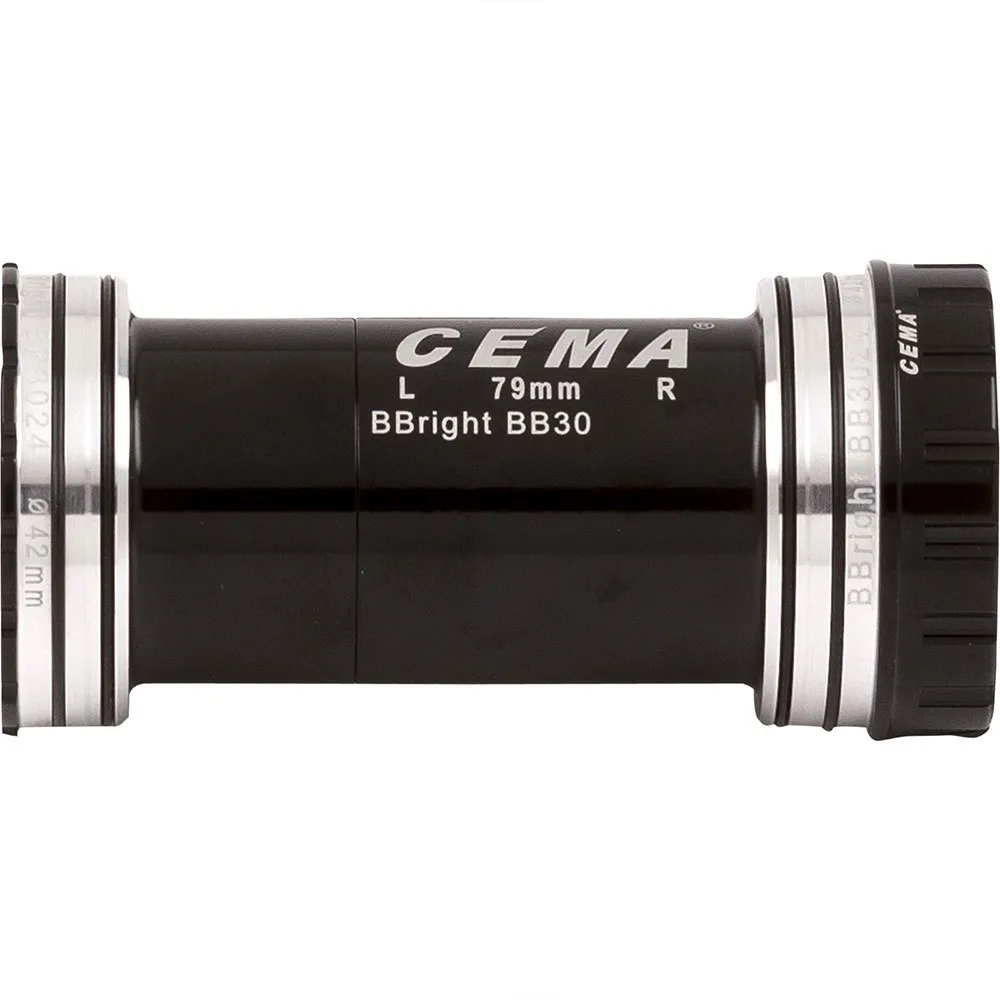 Cema Bbright 46 Ceramic Bb30/pf30 Kranklagerkopper, Black, 79mm