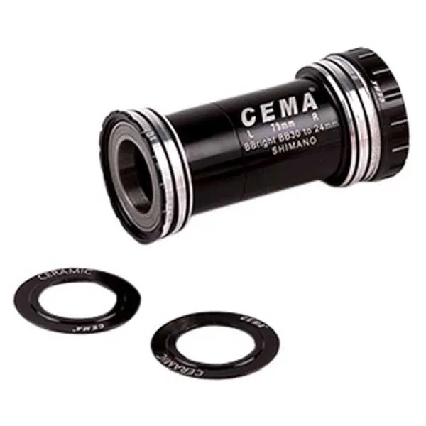 Cema Bbright42 Stainless Steel Sram Gxp Kranklagerkopper, Black, 79mm Cema Bbright42 Stainless Steel Sram Gxp Kranklagerkopper, Black, 79mm