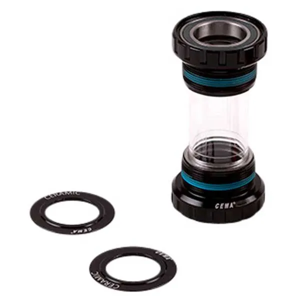 Cema Ita Ceramic Shimano Kranklagerkopper, Black, 70mm
