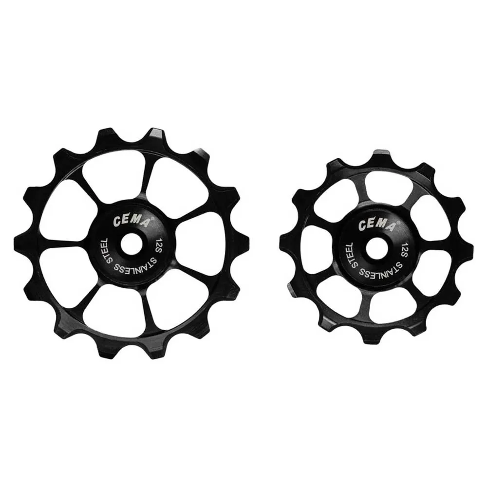 Cema Shimano 105/ultegra Trinsehjulsett For Sykkel, Black, 12-14t Cema Shimano 105/ultegra Trinsehjulsett For Sykkel, Black, 12-14t