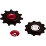 Cema Sram Xx1/x01 Full Ceramic Trinsehjulsett For Sykkel, Black, 10-11s