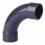 Cepex 05331 90º Pvc Ø90 Bend Med Muffe unisex, Grey, One Size