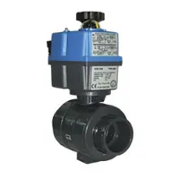 Cepex 05366 Ø20 Ac/dc Pvc-u Kuleventil Industriell Ptfe-epdm Elektrisk Aktuert + Bsr Sikkerhetsblokk 24-240v unisex