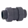 Cepex 09019 Pvc-u Ø110 Dn80 Tilbakeslagsventiler Fjærserie Epdm O-ringer Løsningsmiddelmuffe unisex, Grey, One Size
