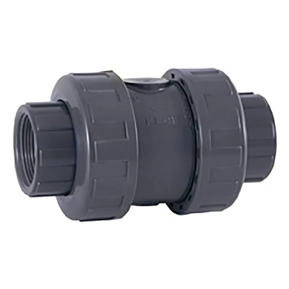 Cepex 09029 Pvc-u Ø4 Dn80 Tilbakeslagsventiler Fjærserie Epdm O-ringer Bsp Hunngjenger unisex, Grey, One Size