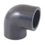 Cepex 22589 90º Pvc Ø110 Albue Bsp Hunngjenger unisex, Grey, One Size