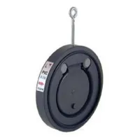 Cepex 23317 Ø160 Pvc-u Sving-tilbakeslagsventil O-ringer Epdm Løse Flenser unisex