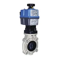 Cepex 30272 Ø63-75 Pvc-u Butterflyventil Industrielle O-ringer I Epdm Elektrisk Aktuert Ac/dc 24-240v unisex