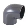 Cepex 34807 90º Pvc Ø400 Albue Med Muffe unisex, Grey, One Size