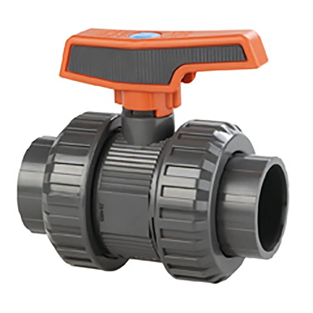 Cepex 36507 Pvc-u Ø75 Kuleventiler Standardserie Pe Epdm Løsemiddel Socket Blå Prikk unisex, Grey, One Size