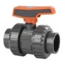 Cepex 36517 Pvc-u Ø2 1/2 Kuleventiler Standard Serie Pe Epdm Bsp Hunngjenger Blå Prikk unisex, Grey, One Size
