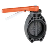 Cepex Rustfritt Stål 32632 Pvc-u Ø160 Butterflyventiler Ind-serien Fpm O-ringer Aksel unisex